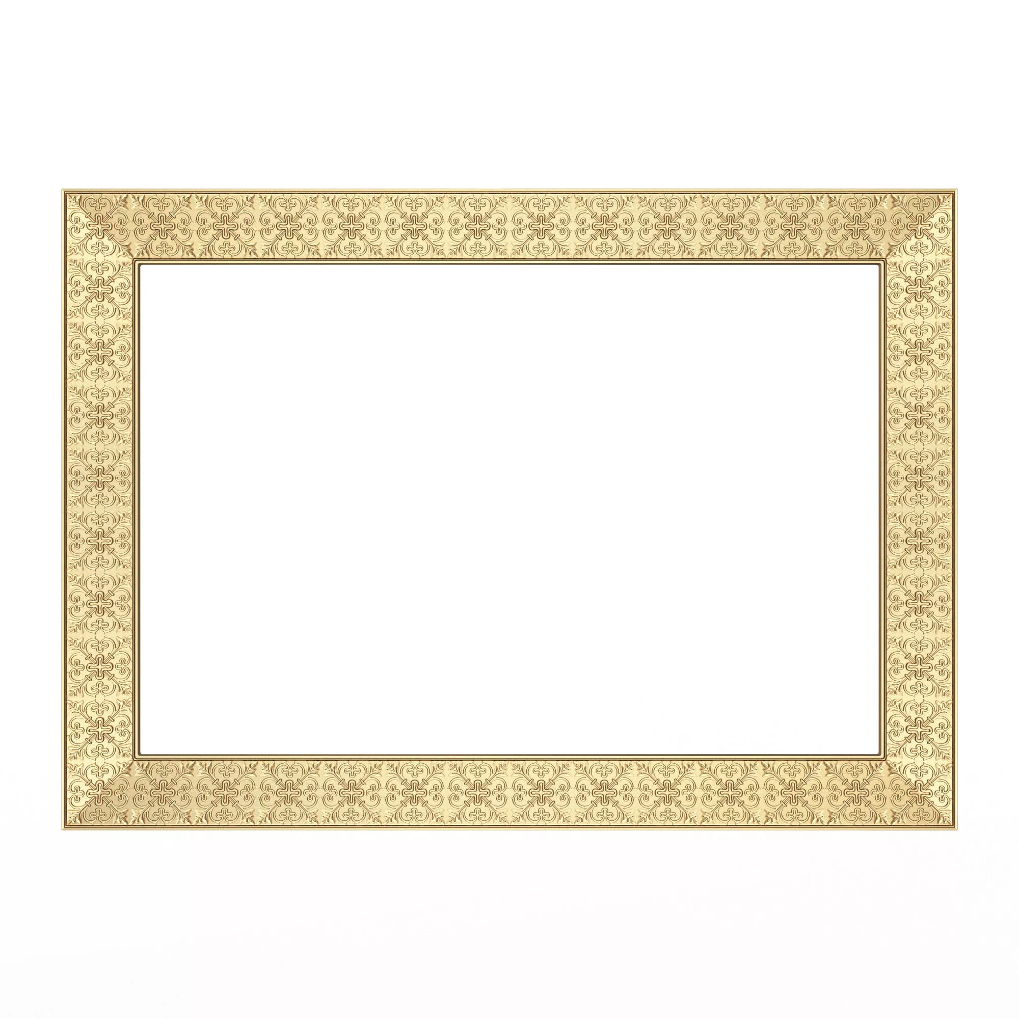 Classic Frame 025 Low-poly 3D model