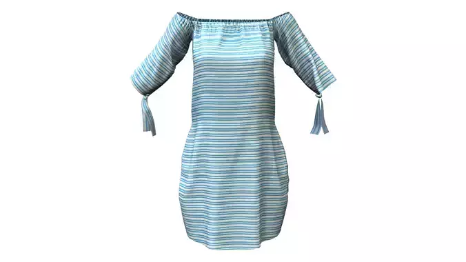 Cotton Summer Shirt Dress