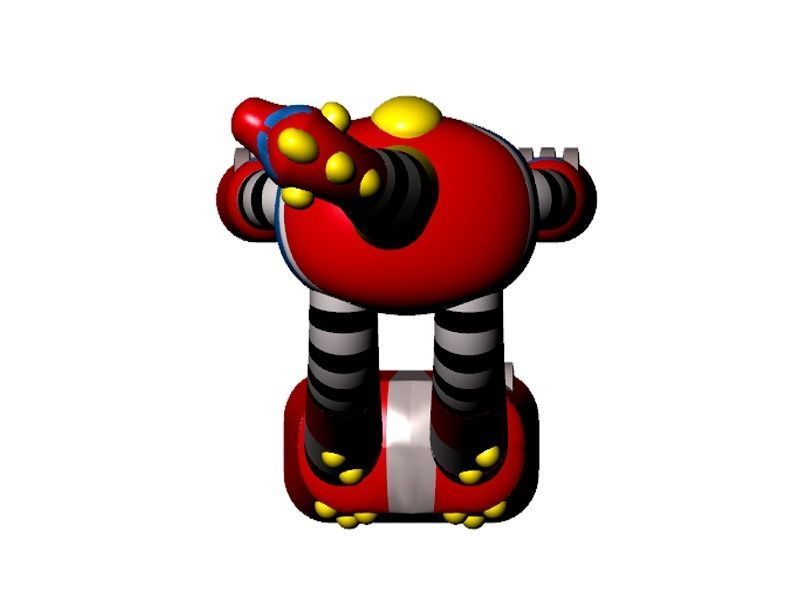 Transformer game element 2 3D model_9