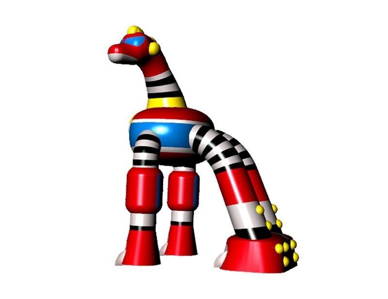 Transformer game element 2 3D model_7