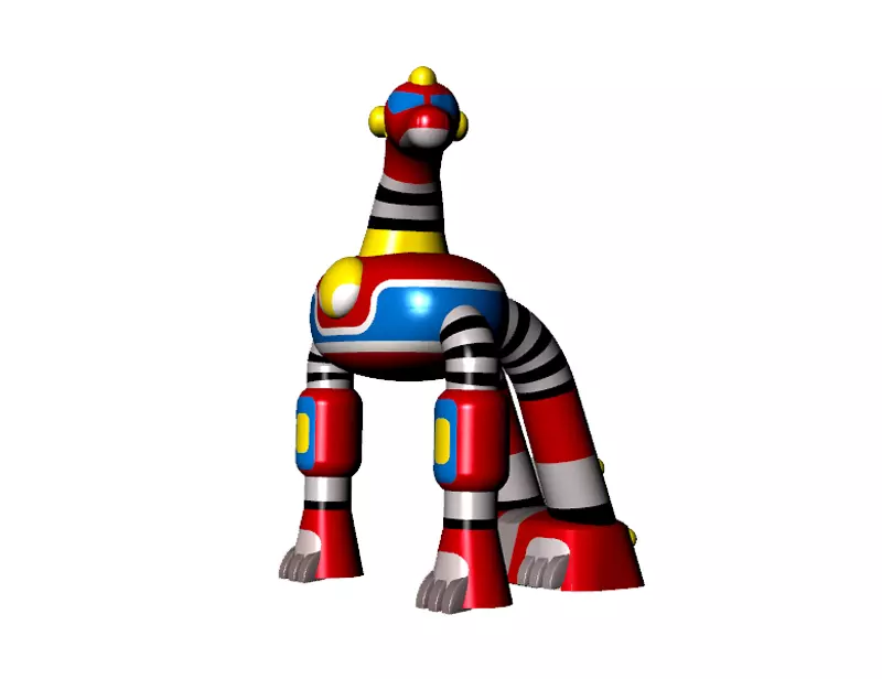 Transformer game element 2 3D model_0