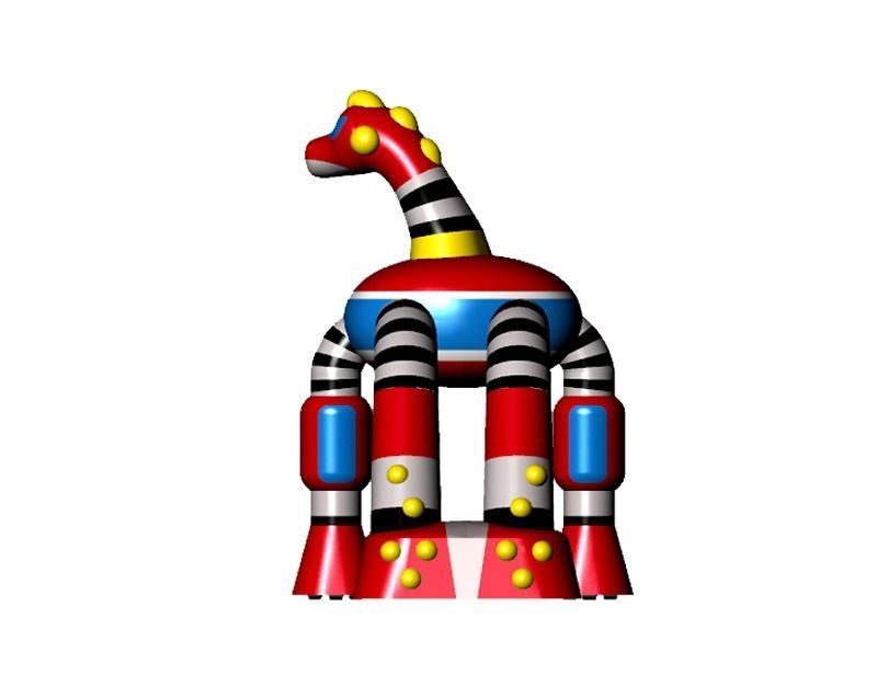 Transformer game element 2 3D model_5