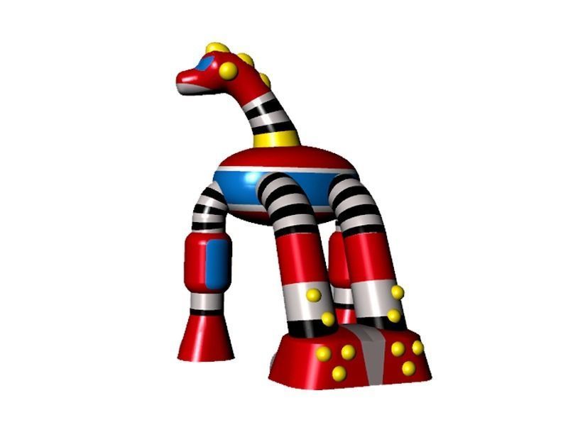 Transformer game element 2 3D model_8