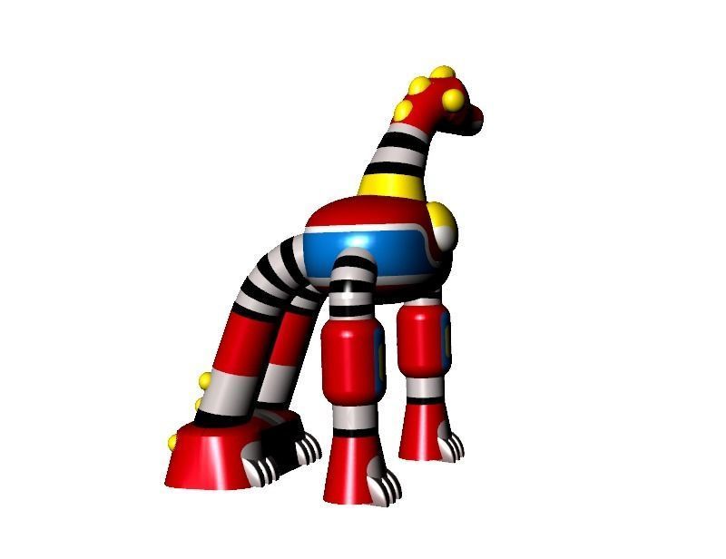 Transformer game element 2 3D model_2