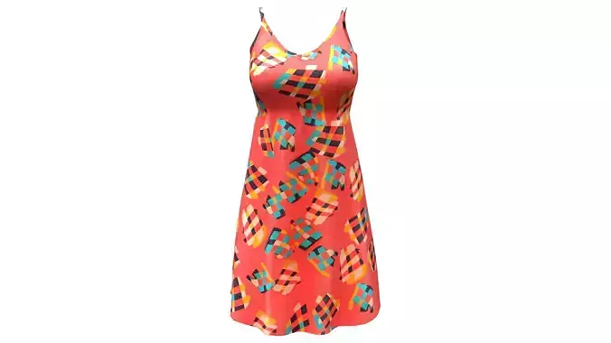 Knee Length Casual Summer Dress