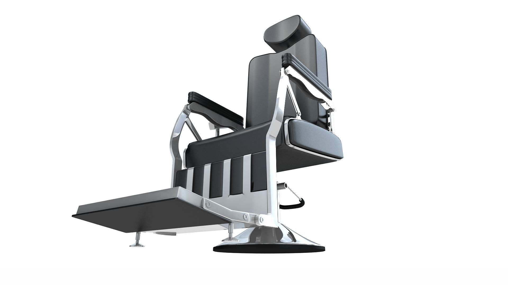 barber chair 3D model_18