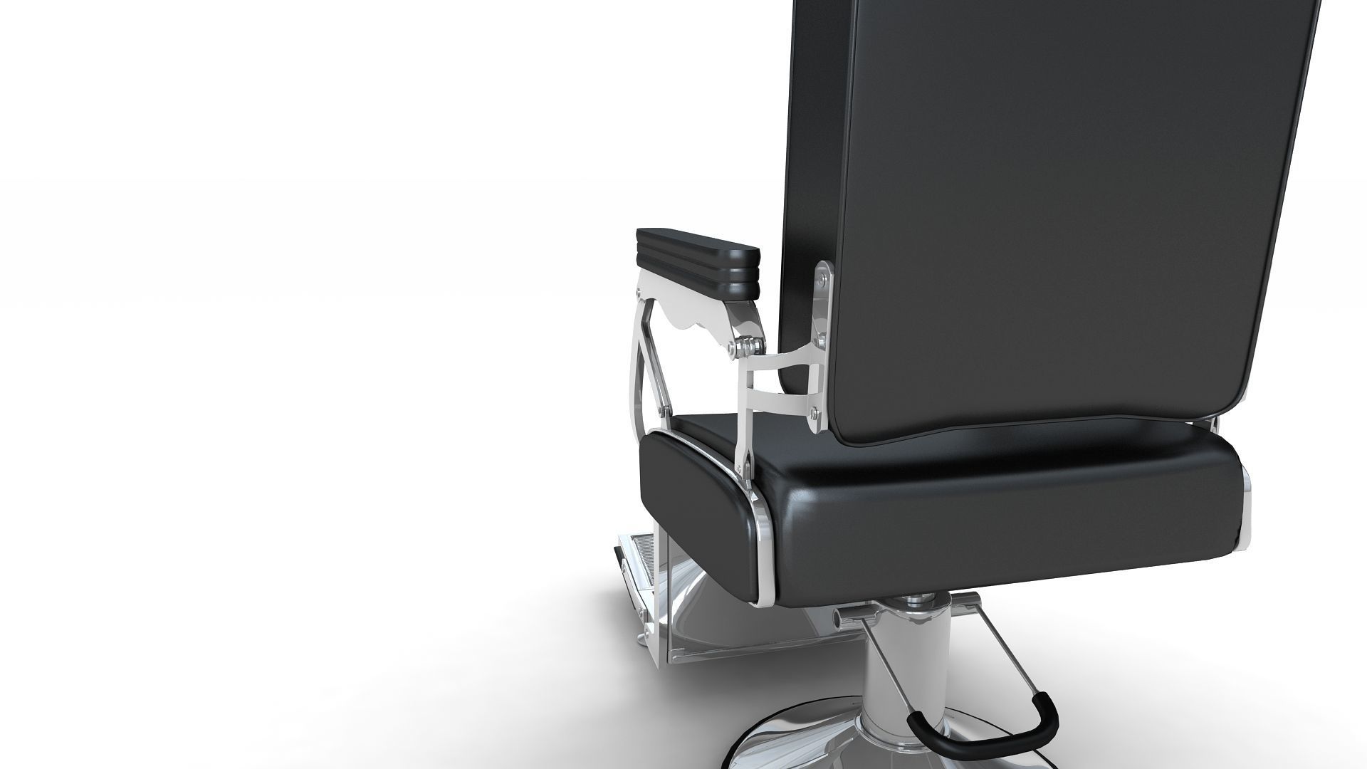 barber chair 3D model_16