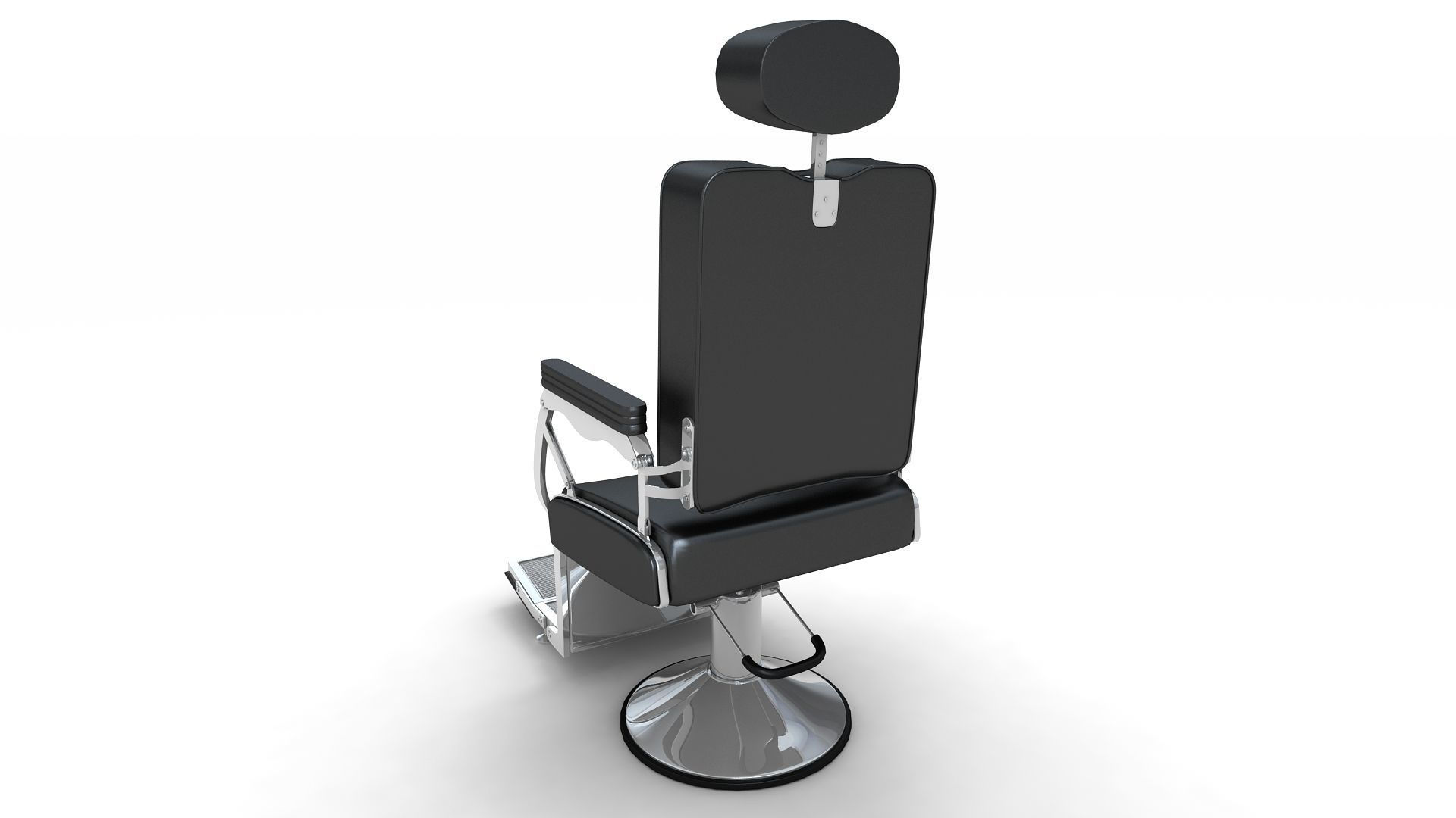 barber chair 3D model_15