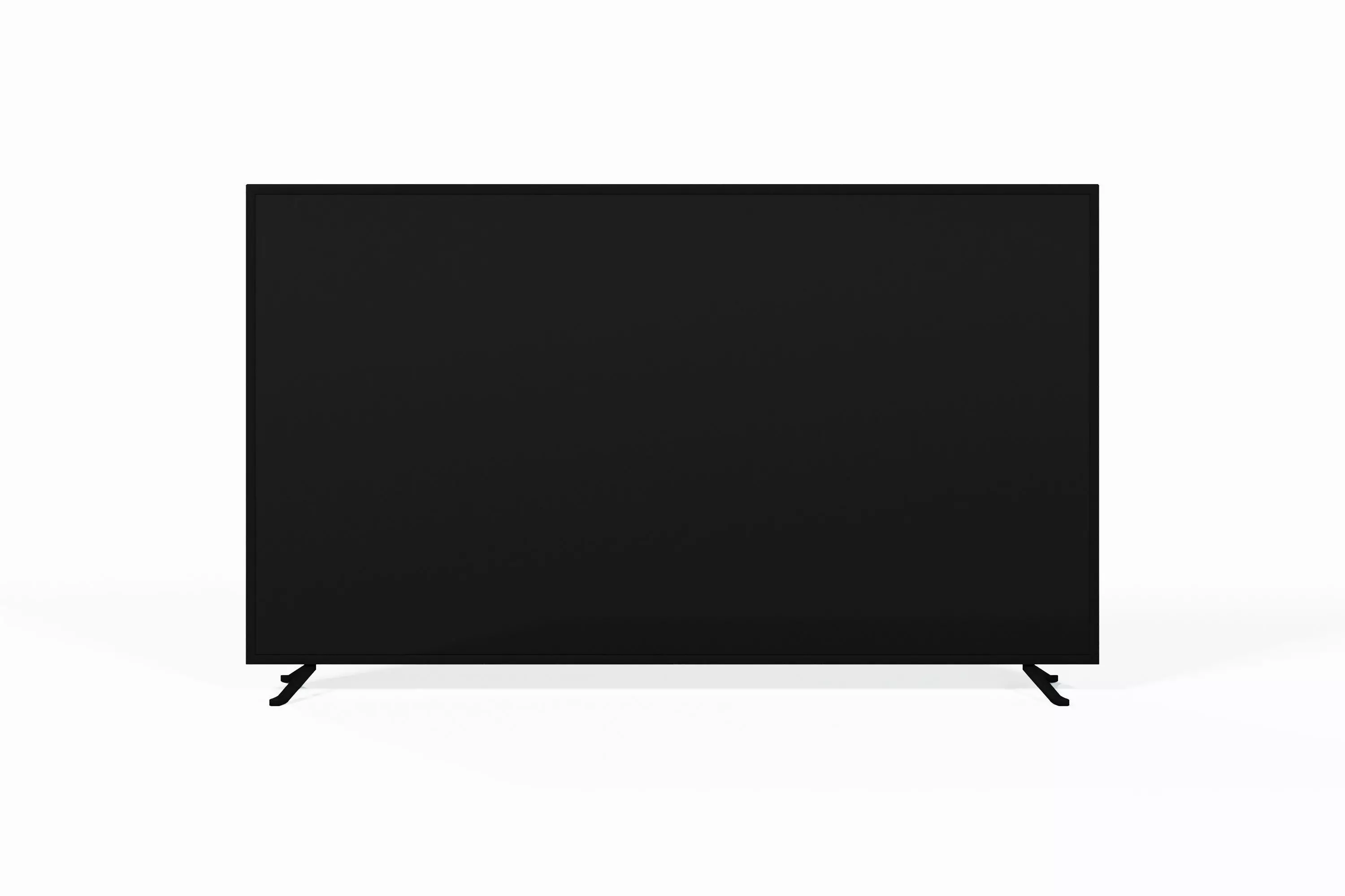 Modern TV Low-poly 3D model_0