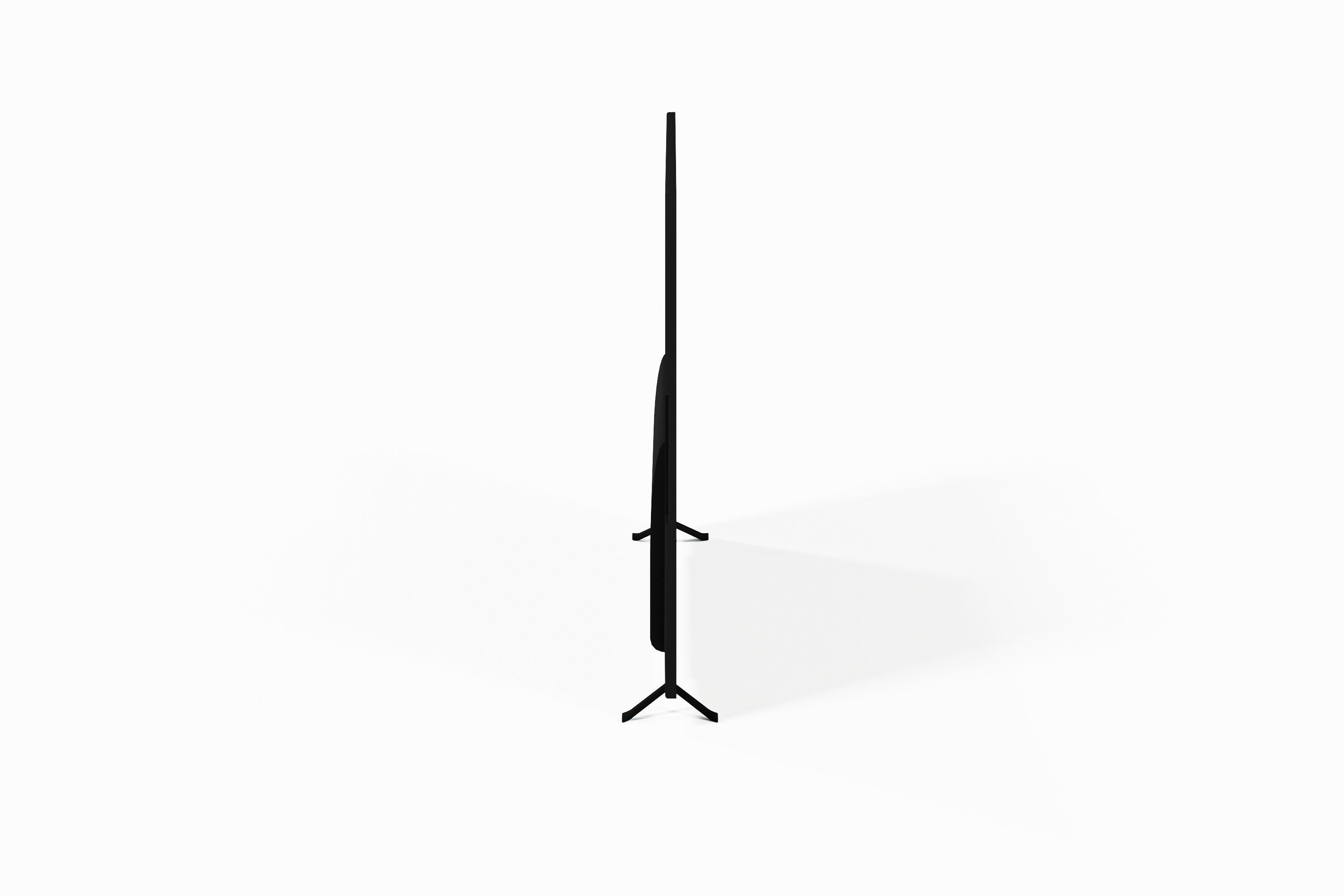 Modern TV Low-poly 3D model_5