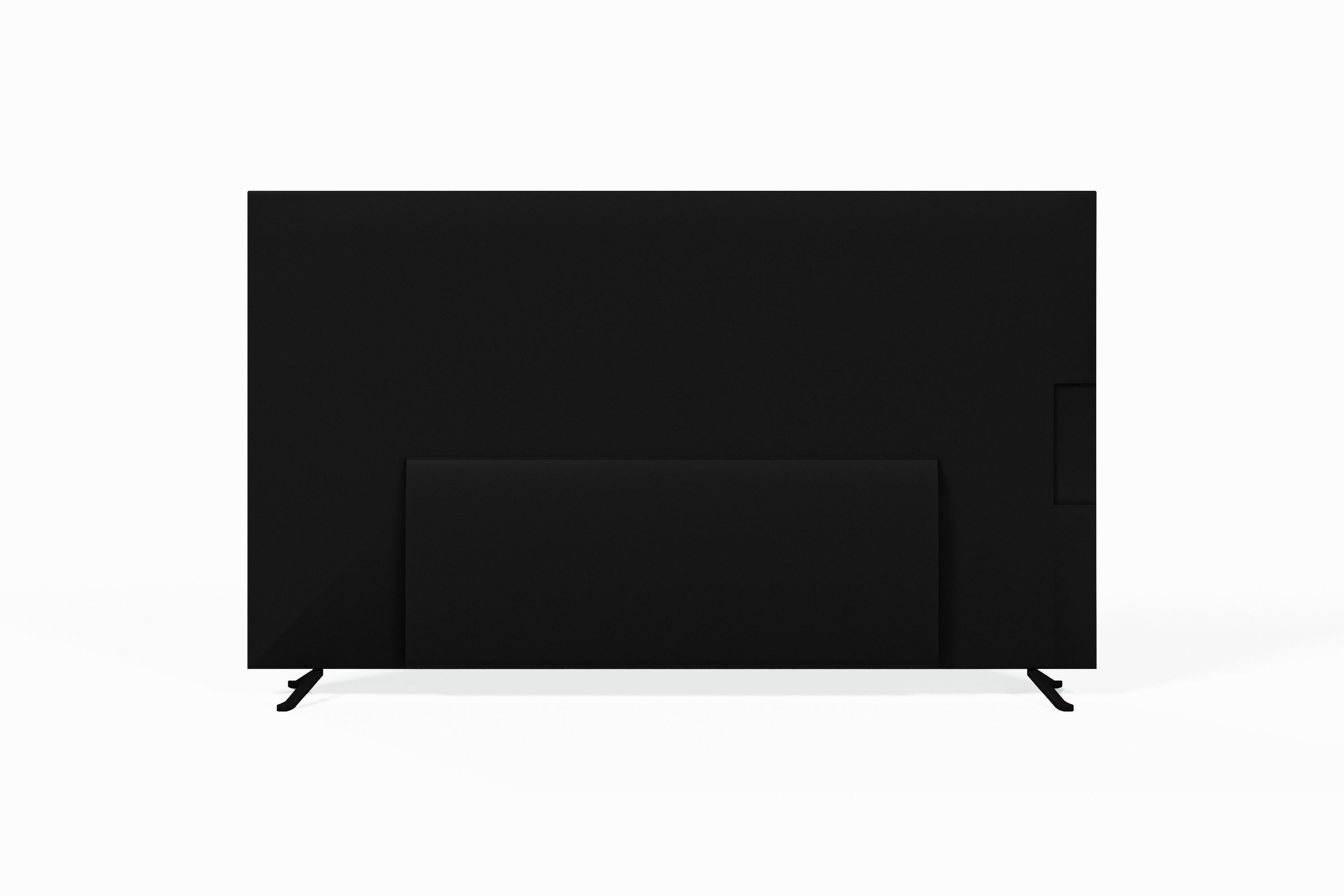 Modern TV Low-poly 3D model_9