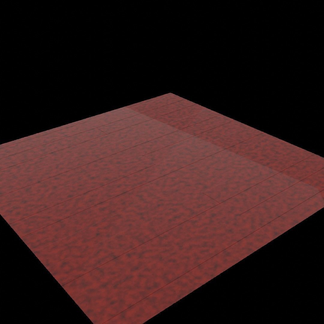 Materals wooden cube 3D model_11