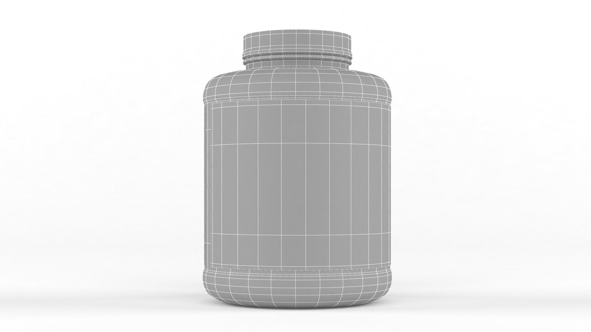 Protein Powder 3D model_12