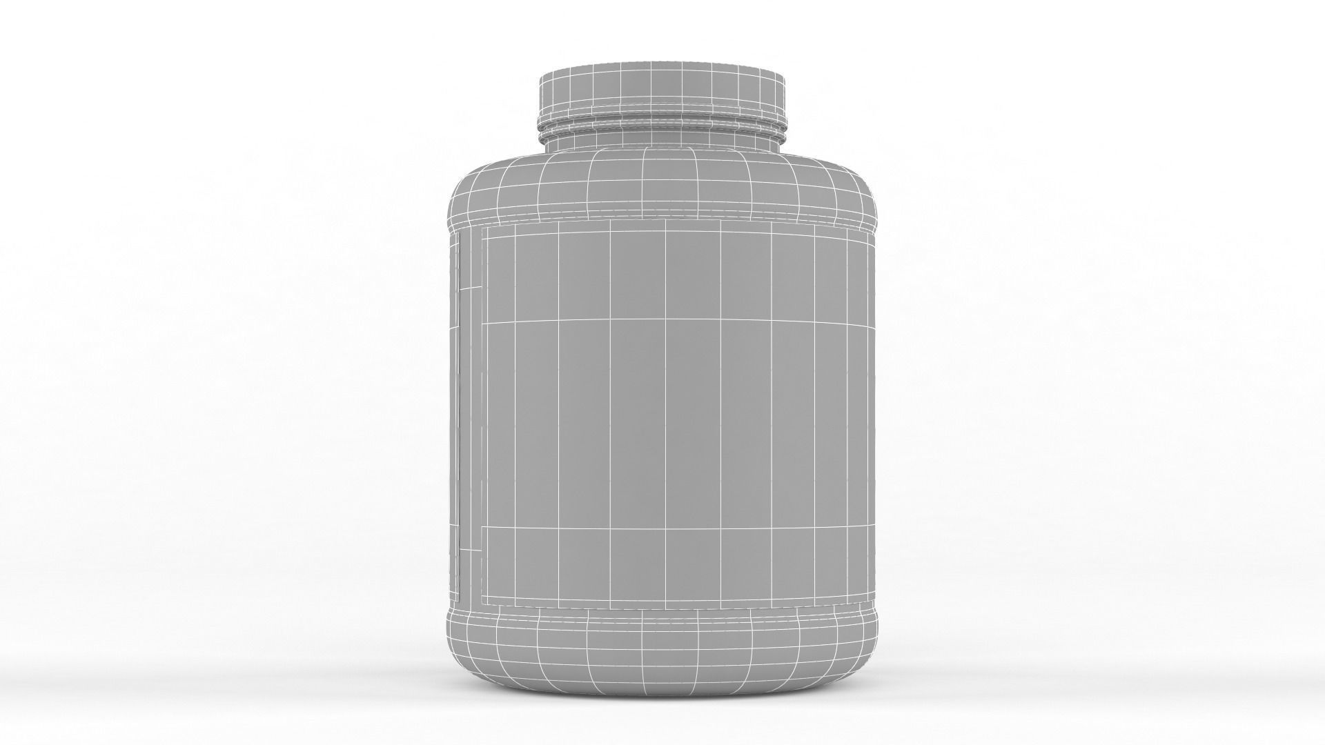 Protein Powder 3D model_10