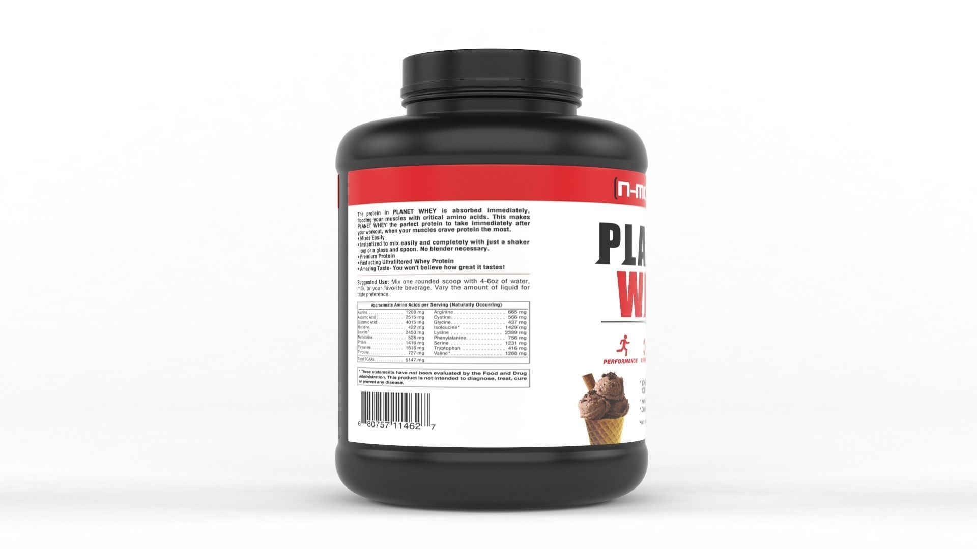 Protein Powder 3D model_5