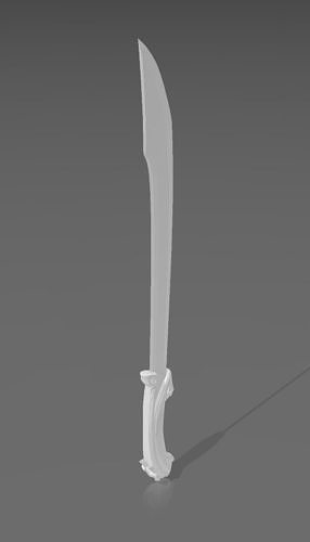 Tigris Sword Knife 3D print model
