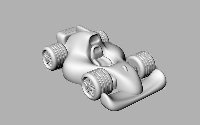 Formula 1 Toy F1 3D print model