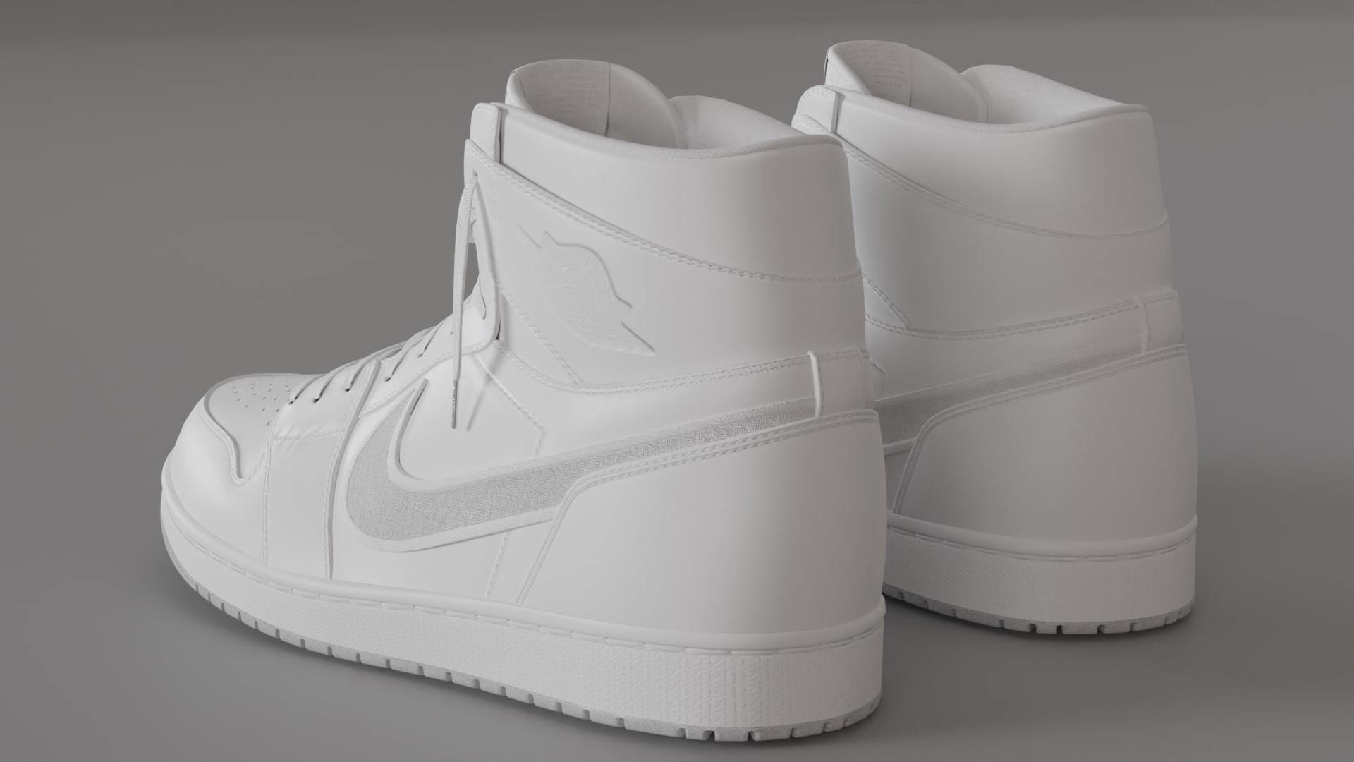 Jordan 1 Dior Low-poly 3D model_20
