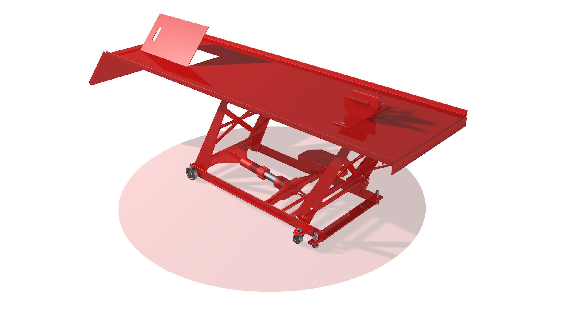 Motorcycle lift R2 3D model_1