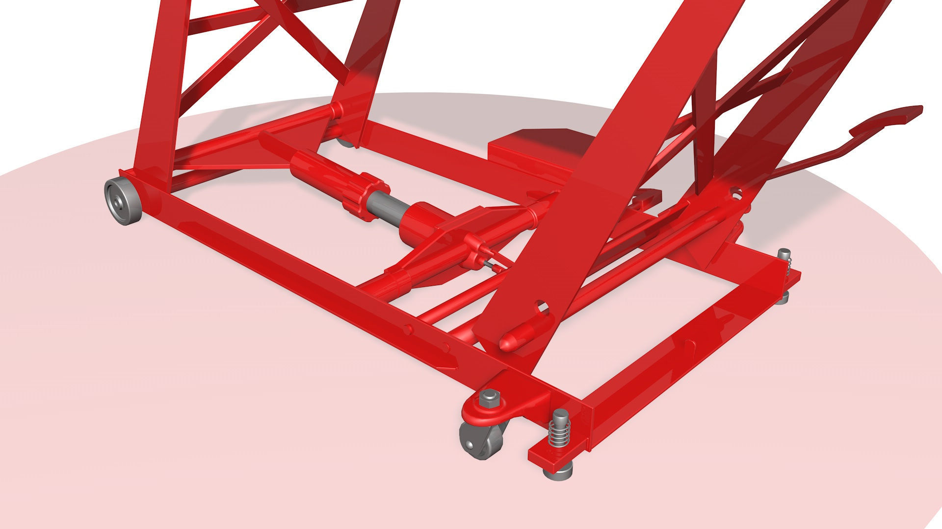 Motorcycle lift R2 3D model_5