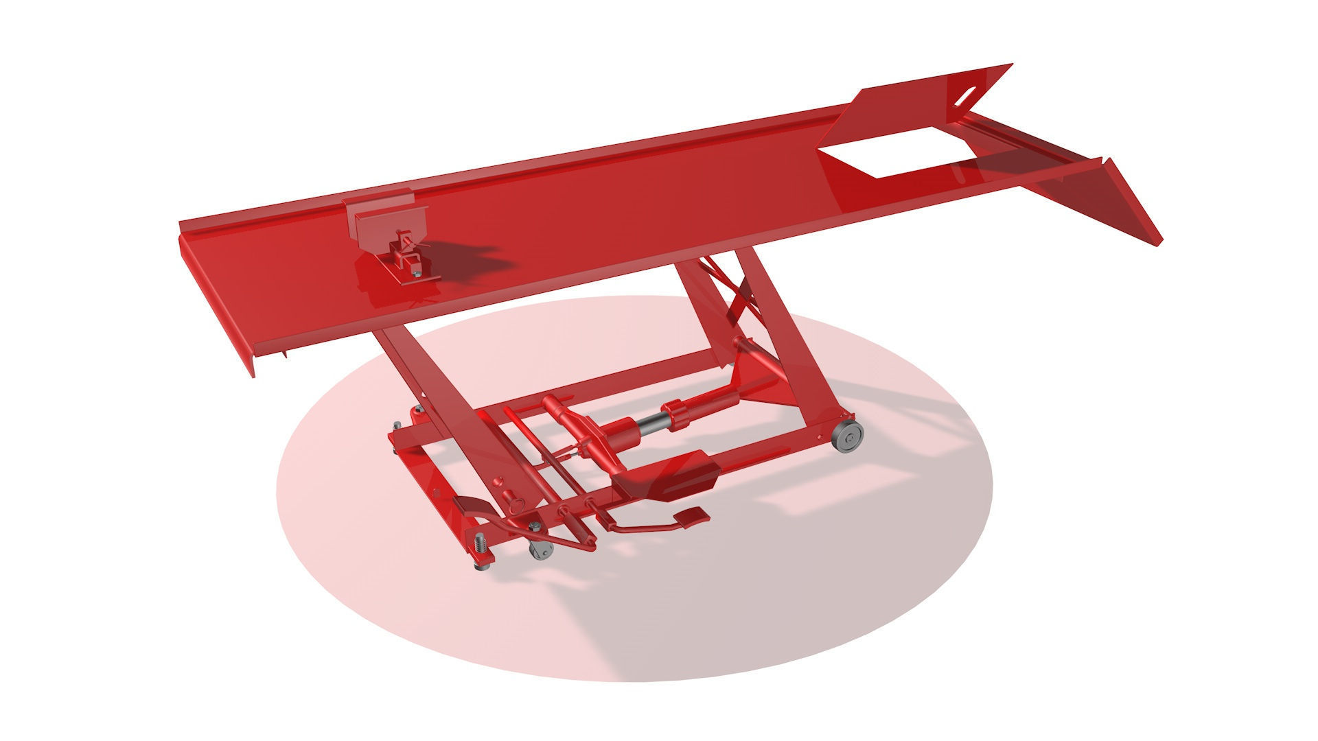 Motorcycle lift R2 3D model_2