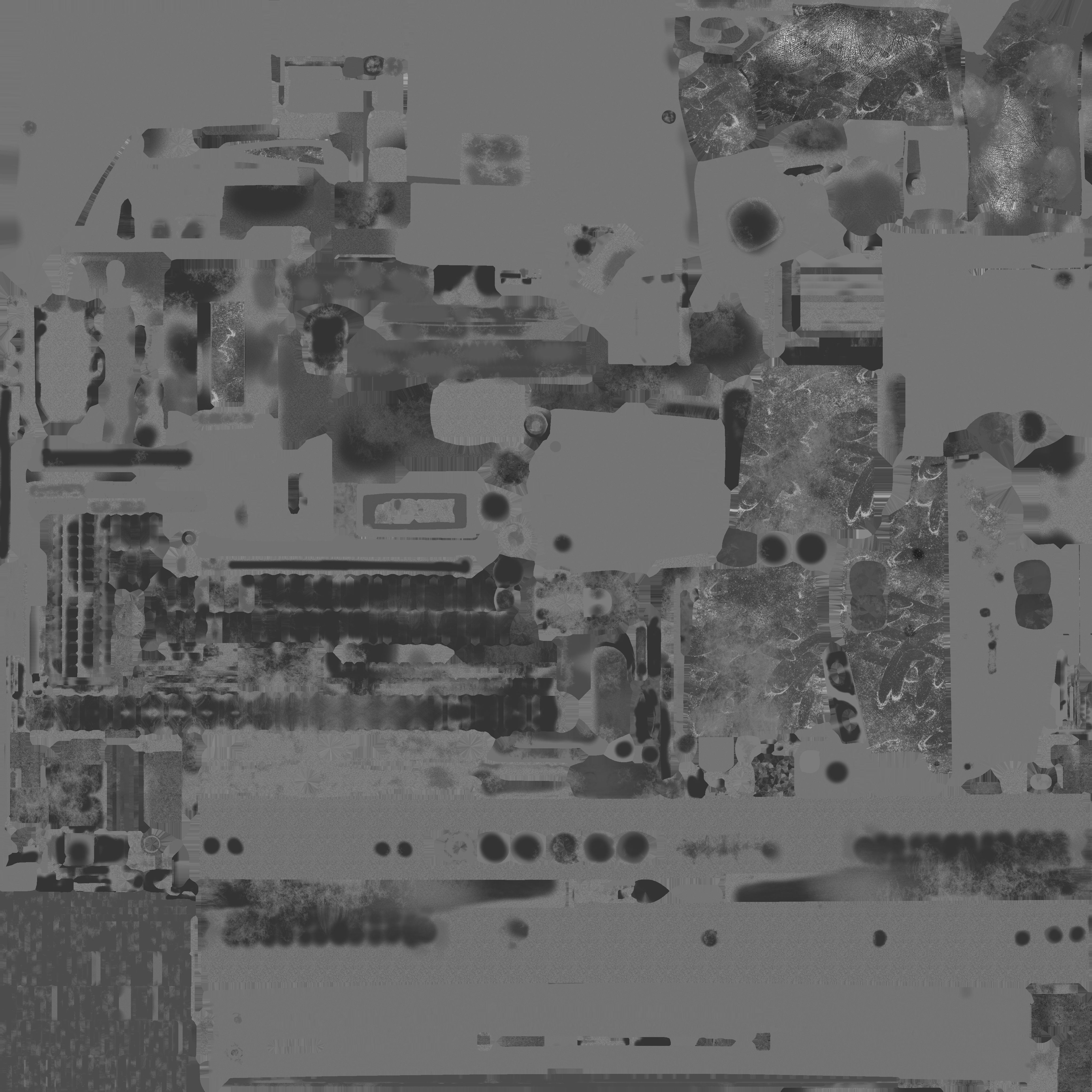 Assault Rifle SCAR Low-poly 3D model_28