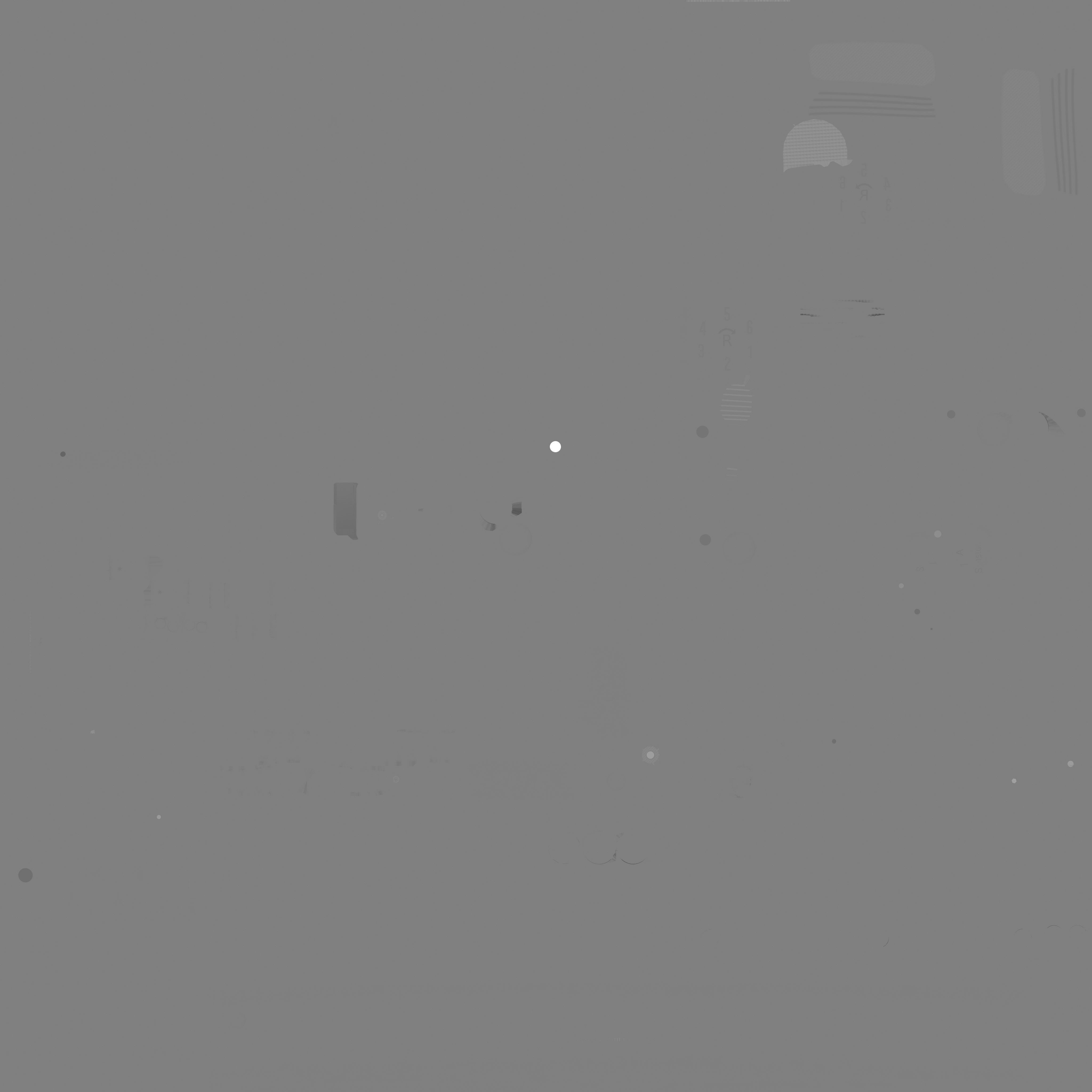 Assault Rifle SCAR Low-poly 3D model_27