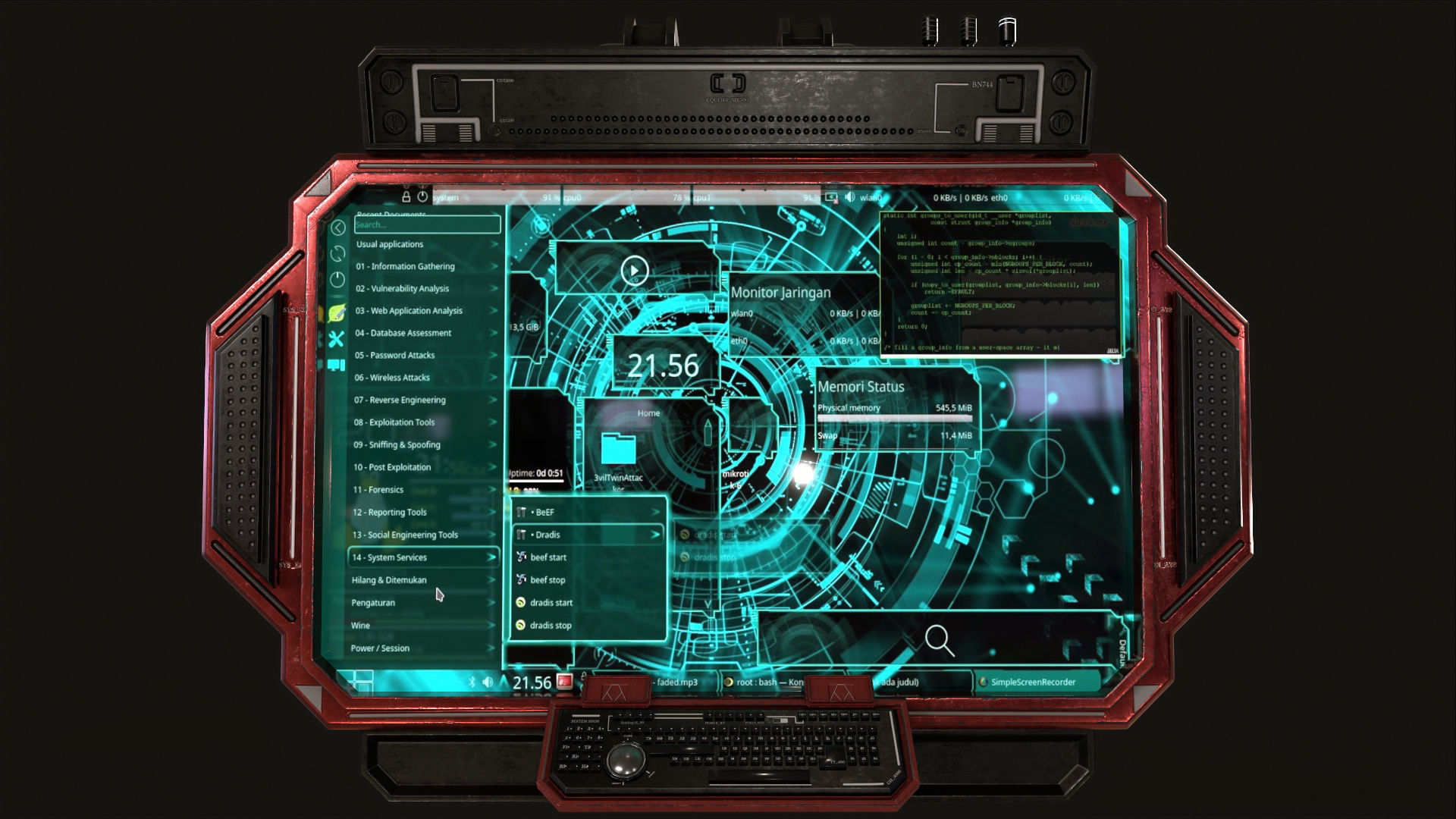 control panel screen - Vol 02 Low-poly 3D model_7