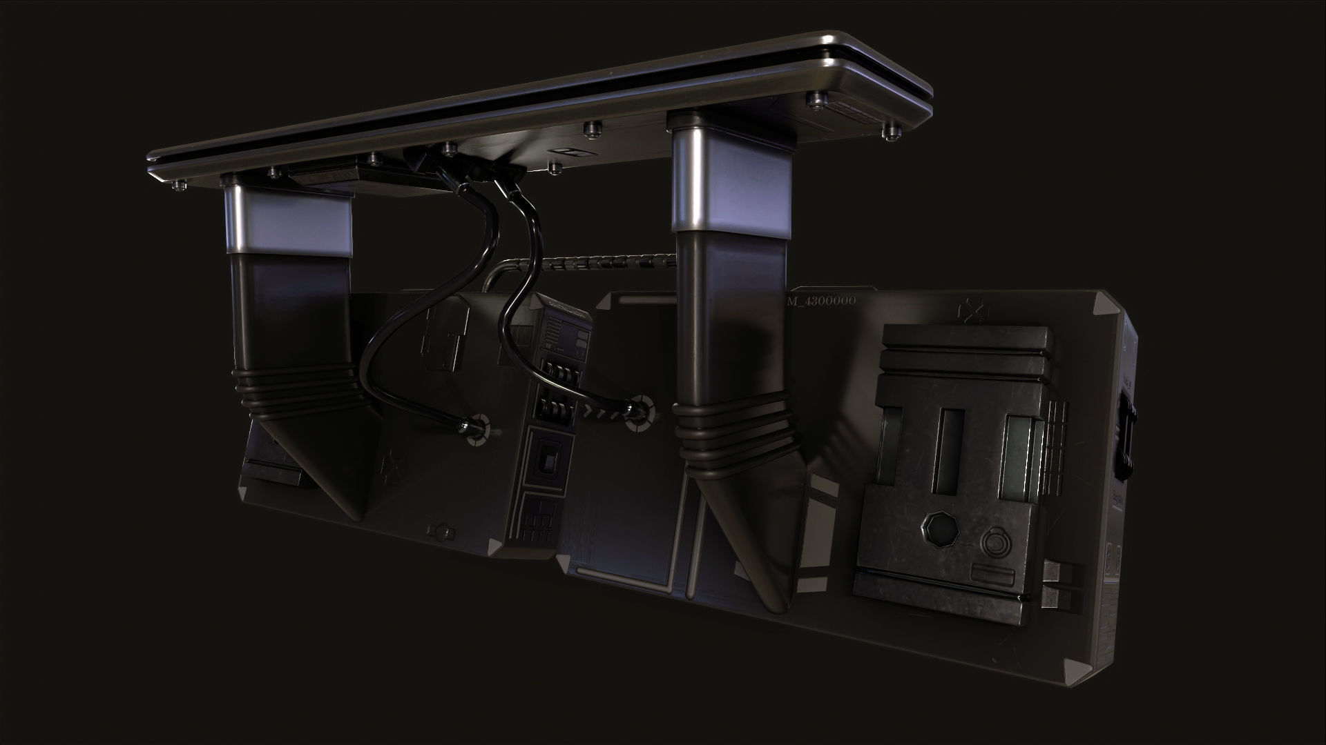 control panel screen - Vol 02 Low-poly 3D model_4