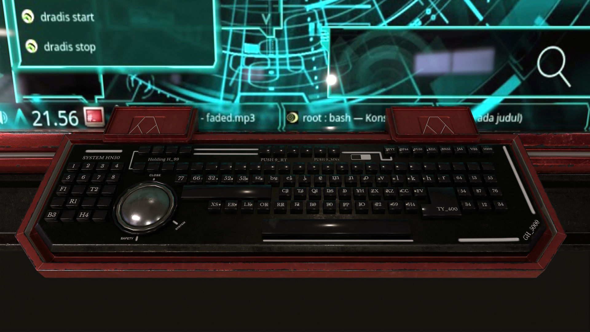 control panel screen - Vol 02 Low-poly 3D model_9