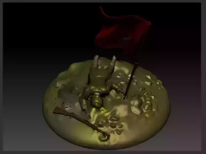 Turkish Martyr Soldier