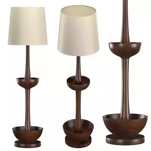Karaba Floor Lamp India Mahdavi 3D model