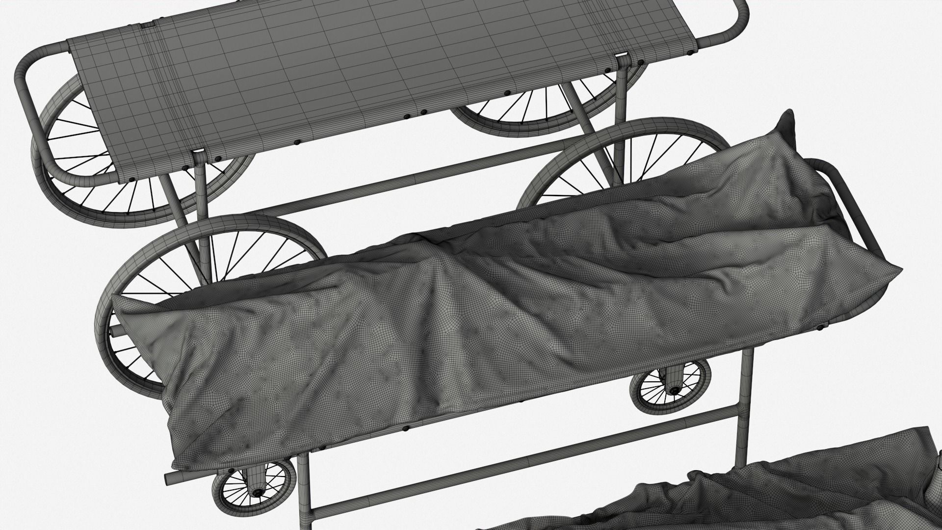 Stylized dead bodies bundle 3D model_14