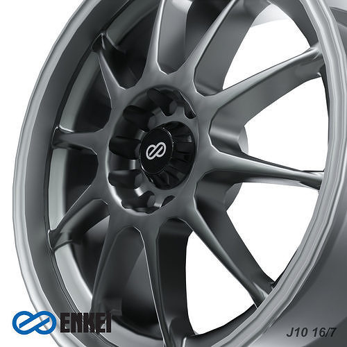 ENKEI J10 Low-poly 3D model 3