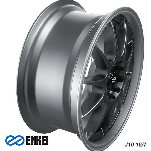 ENKEI J10 Low-poly 3D model 4
