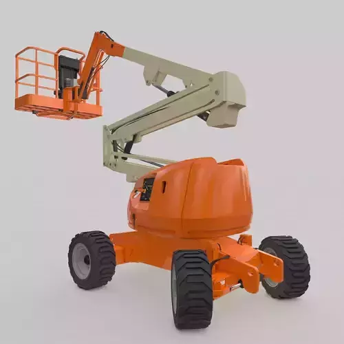 Cherry Picker Teleskopic Boom 3D model