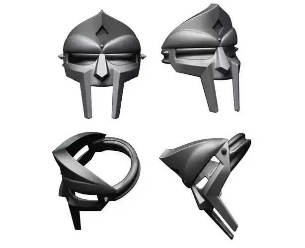 MF Doom ring