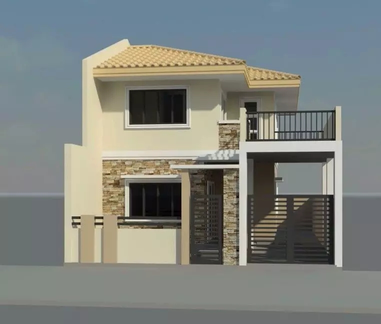 house complete revit project p9 3D model