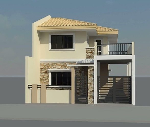 house complete revit project p9  3D model
