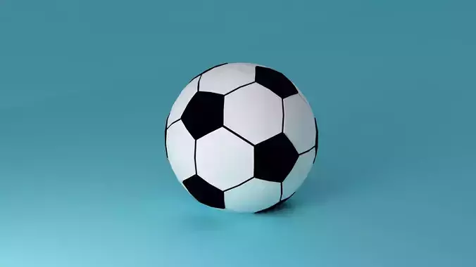 Football Soccer Ball Free low-poly 3D model