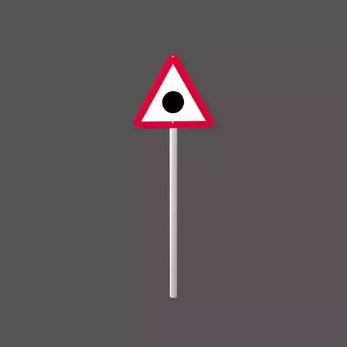 Hong Kong Road Traffic Accident Blackspot Sign V1 001