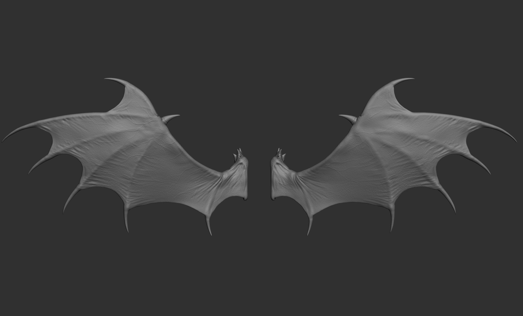 10 Creature wings  3D model_25