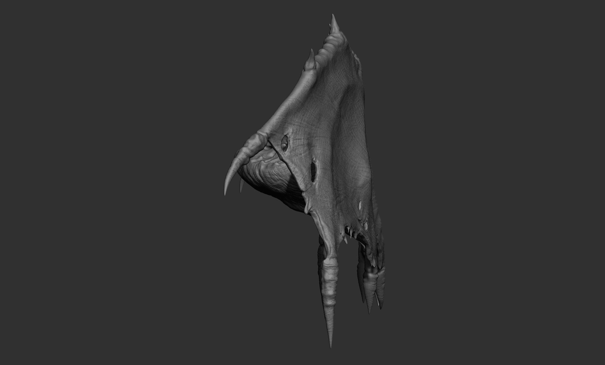 10 Creature wings  3D model_32