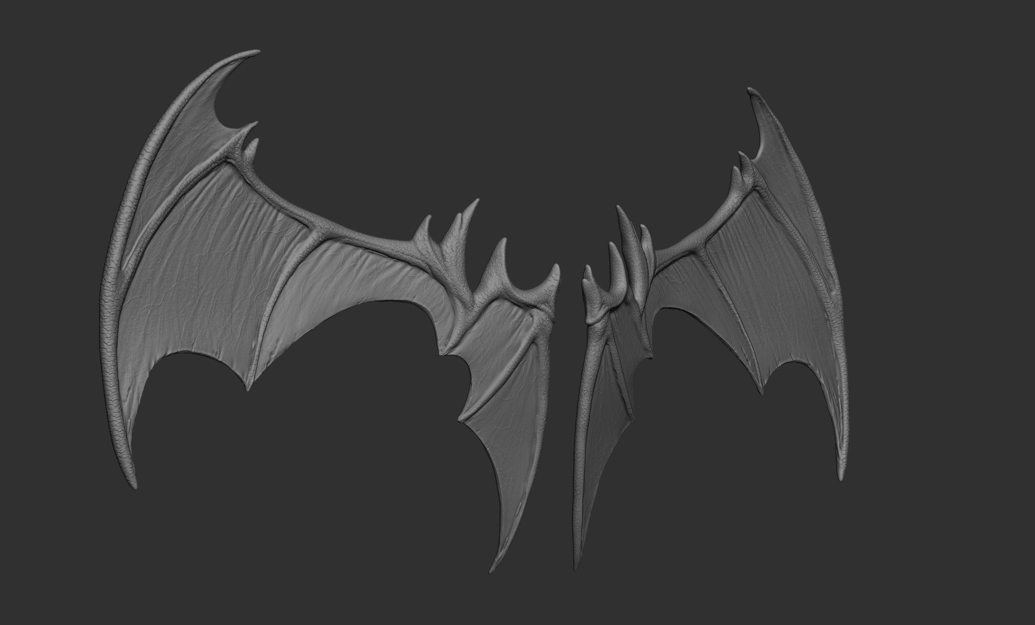 10 Creature wings  3D model_78