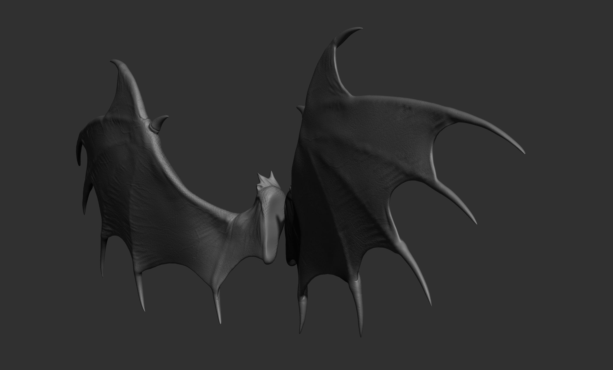 10 Creature wings  3D model_26