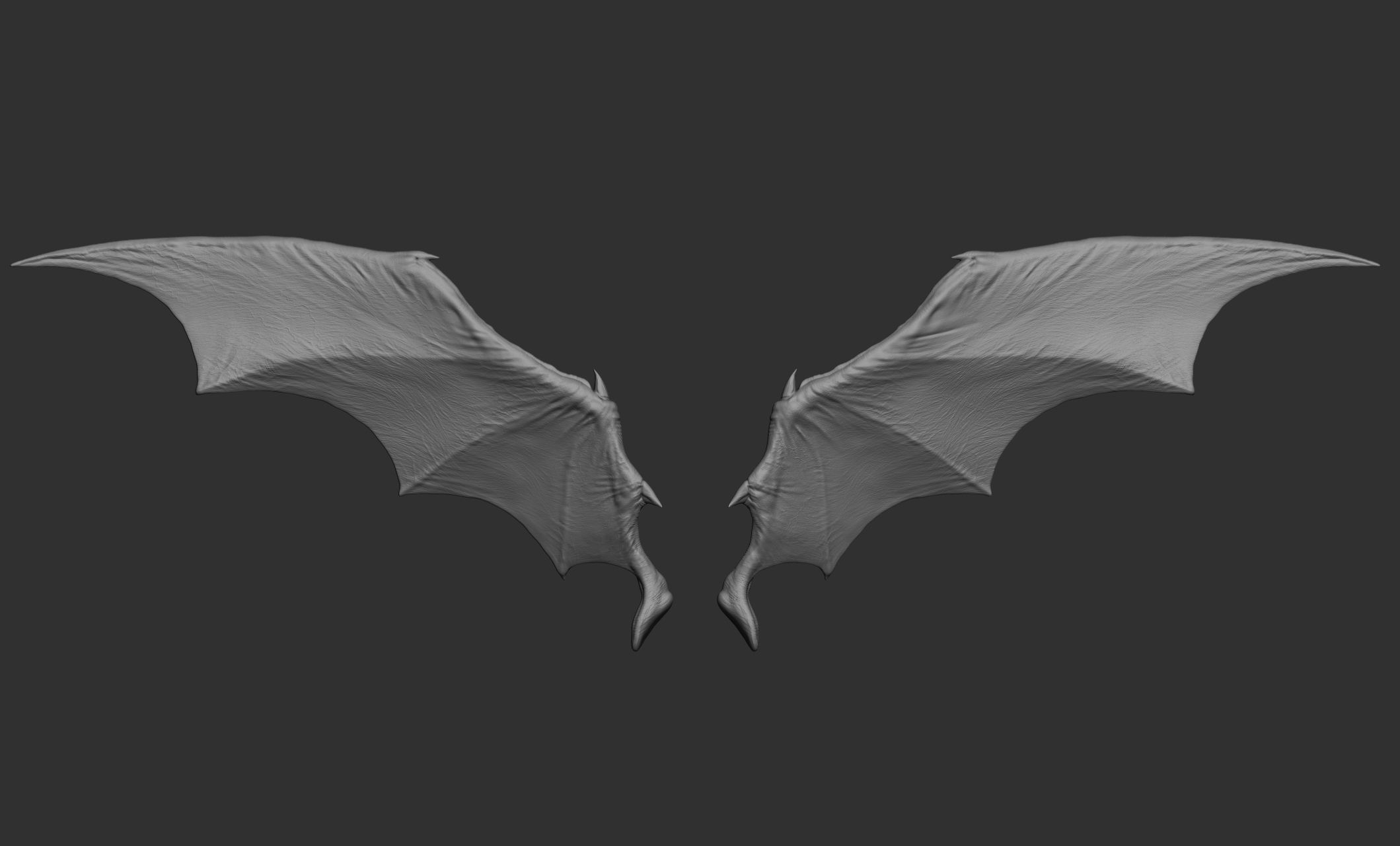 10 Creature wings  3D model_16