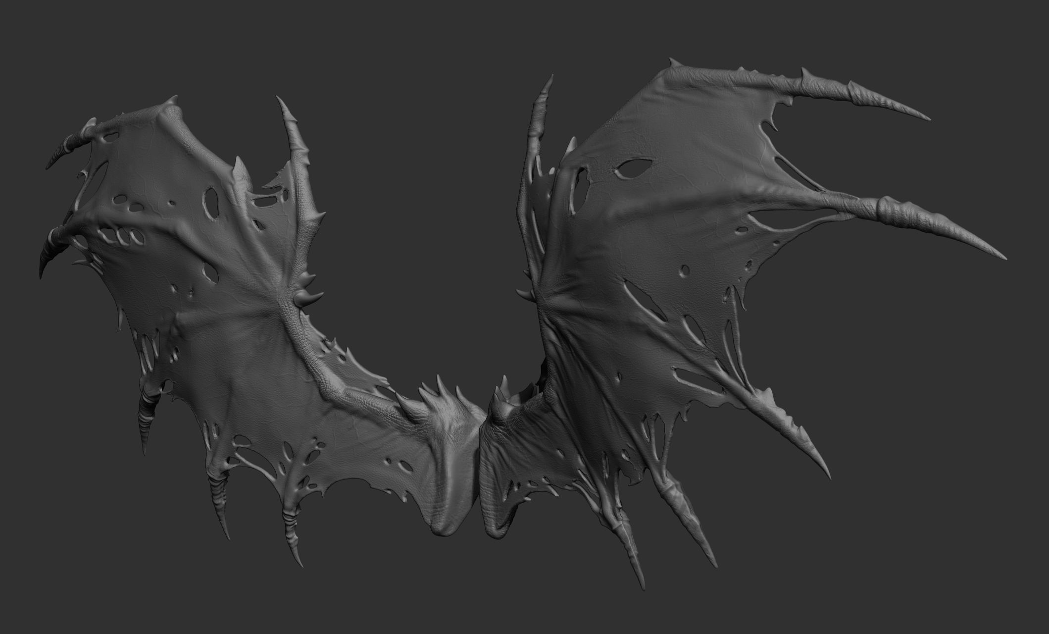 10 Creature wings  3D model_62