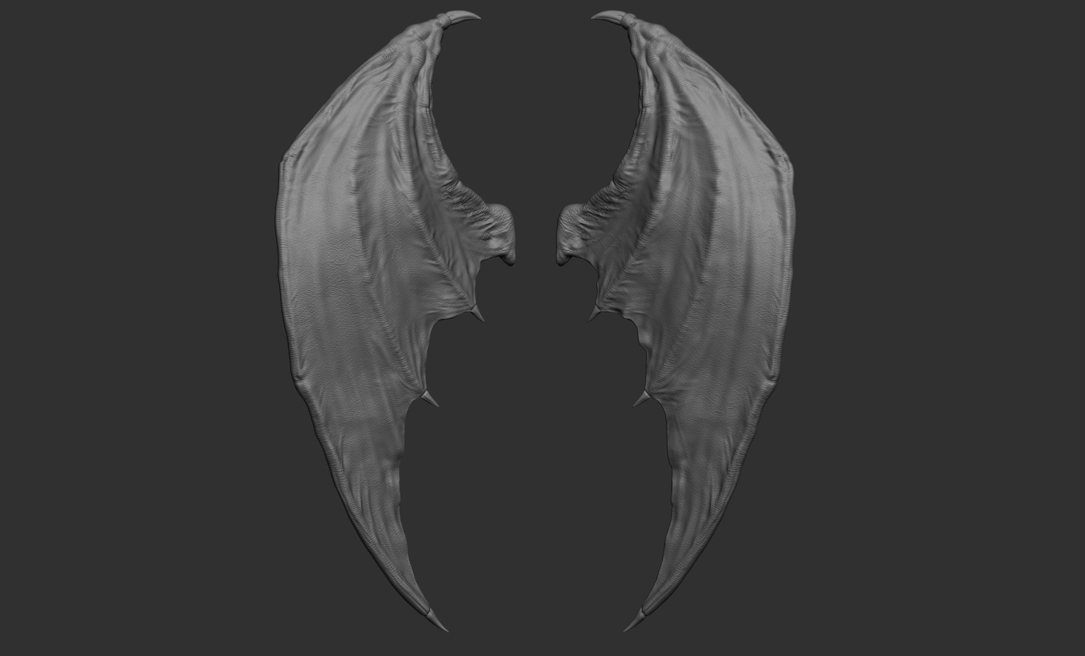 10 Creature wings  3D model_42