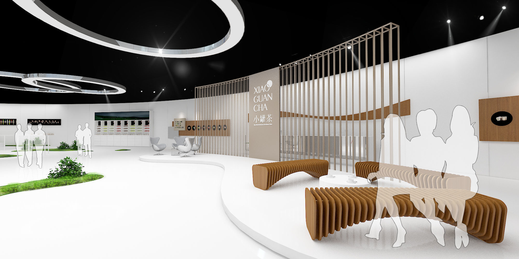 XIAO GUAN Tee launch  3D model_5