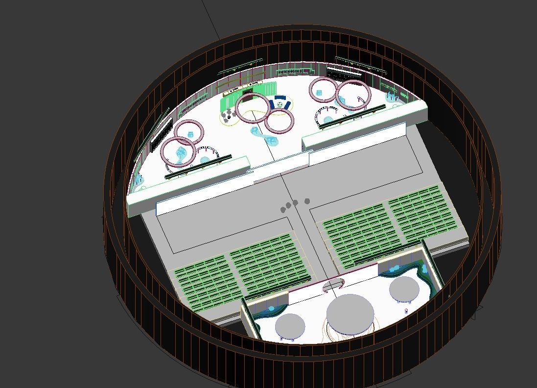 XIAO GUAN Tee launch  3D model_11